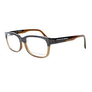 NWT PORSCHE DESIGN P8707 C Brown Eyeglasses